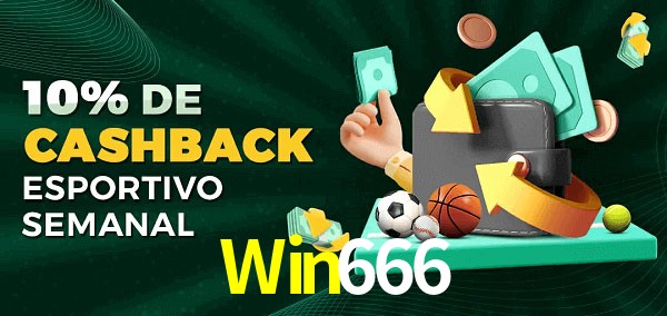 10% de bônus de cashback na Win666